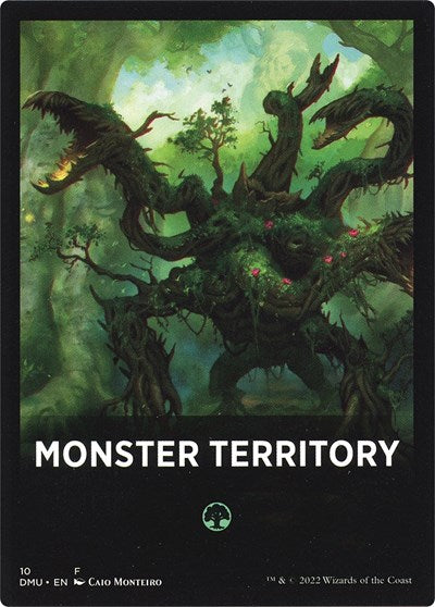 2022 Magic: Dominaria United (DMU) - Monster Territory Theme Card (#10, T)