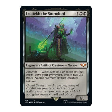 Imotekh the Stormlord (40K) #169 Mythic Rare (Foil Lightly Played) Universes Beyond: Warhammer 40,000 Magic: The Gathering: 2022