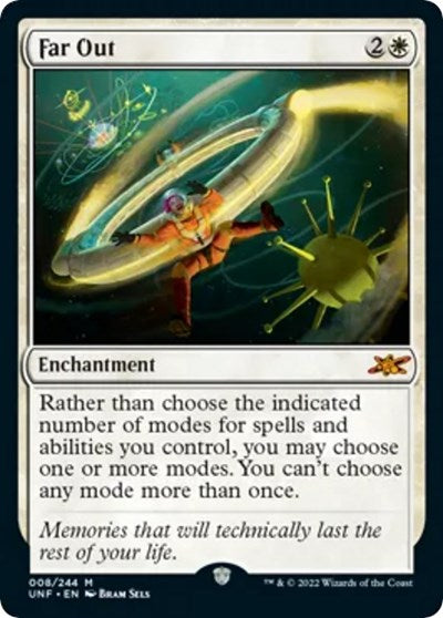 Far Out (UNF) #8 Mythic Rare Unfinity Magic: The Gathering: 2022