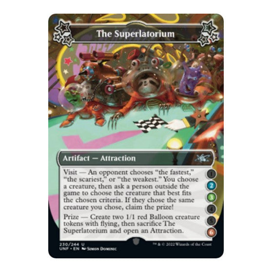 The Superlatorium (2-3-6) (UNF) #230 Uncommon (Lightly Played) Unfinity Magic: The Gathering: 2022