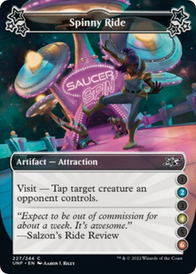 Spinny Ride 2 4 6 (UNF) #227b Common (Lightly Played) Unfinity Magic: The Gathering: 2022