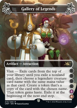 Gallery of Legends 5 6 (UNF) #213b Rare Unfinity Magic: The Gathering: 2022