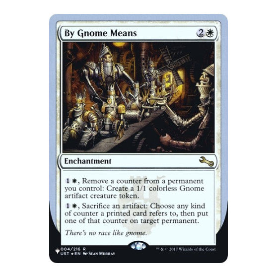 By Gnome Means (LIST) #004/216 Rare (Foil Near Mint) The List Reprints Magic: The Gathering: 2026