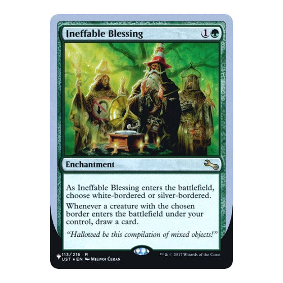 Ineffable Blessing (C) (LIST) #113/216 Rare (Foil Near Mint) The List Reprints Magic: The Gathering: 2026