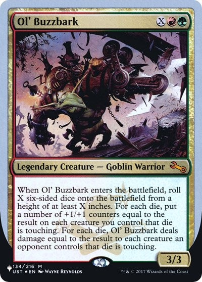 Ol' Buzzbark (LIST) #51 Mythic Rare (Foil Near Mint) The List Reprints Magic: The Gathering: 2026
