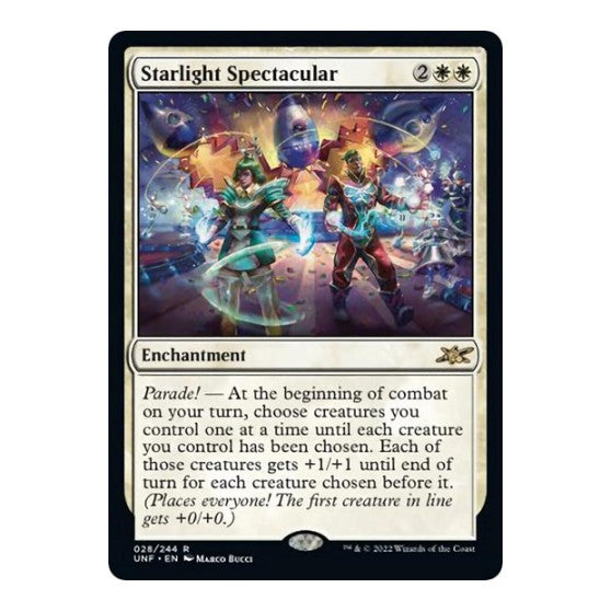 Starlight Spectacular (UNF) #28 Rare (Lightly Played) Unfinity Magic: The Gathering: 2022