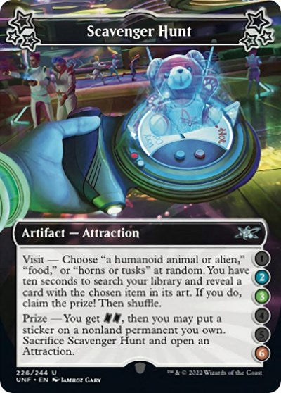 Scavenger Hunt 2 3 6 (UNF) #226a Uncommon (Lightly Played) Unfinity Magic: The Gathering: 2022