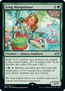 Icing Manipulator (UNF) #142 Uncommon (Lightly Played) Unfinity Magic: The Gathering: 2022
