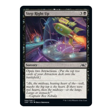 Step Right Up (UNF) #94 Common Unfinity Magic: The Gathering: 2022