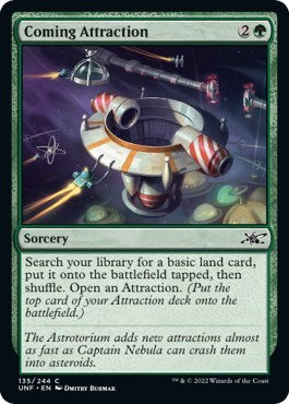 2022 Magic: Unfinity (UNF) - Coming Attraction (#135, Common) (Lightly Played)