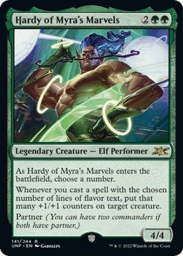 Hardy of Myras Marvels (UNF) #141 Rare Unfinity Magic: The Gathering: 2022