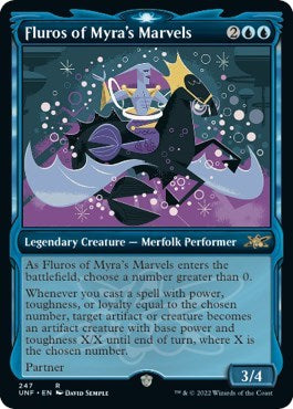 Fluros of Myras Marvels Showcase (UNF) #247 Rare Unfinity Magic: The Gathering: 2022
