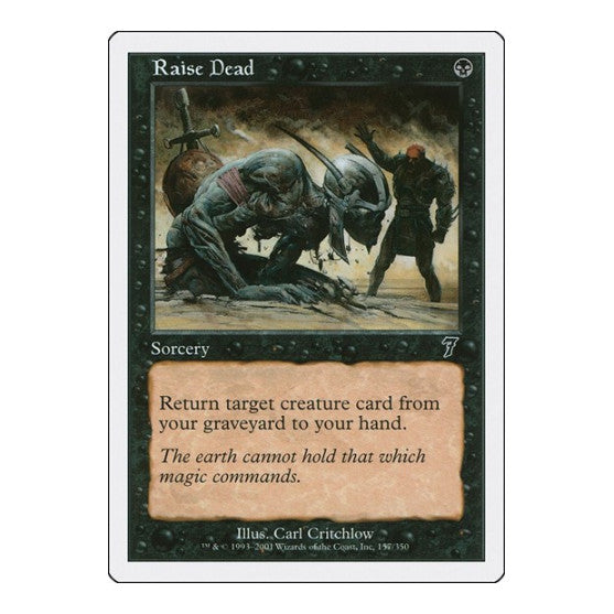 Raise Dead (7ED) #157 Common 7th Edition Magic: The Gathering: 2001