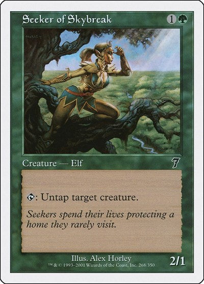 Seeker of Skybreak (7ED) #268★ Common (Moderately Played) 7th Edition Magic: 2001