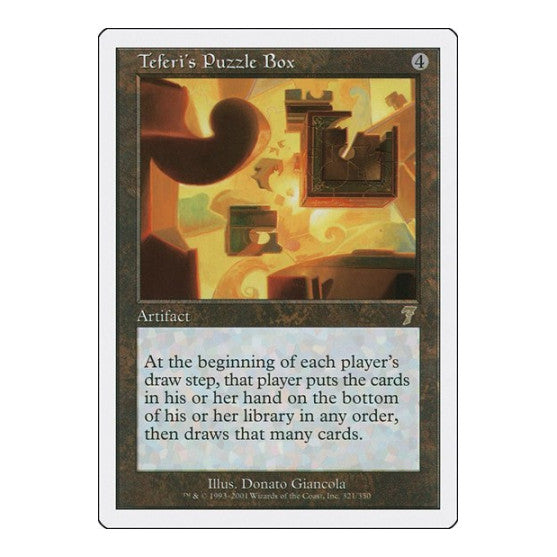 Teferis Puzzle Box (7ED) #321 Rare (Lightly Played) 7th Edition Magic: The Gathering: 2001