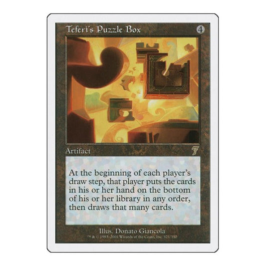 Teferis Puzzle Box (7ED) #321 Rare (Lightly Played) 7th Edition Magic: The Gathering: 2001