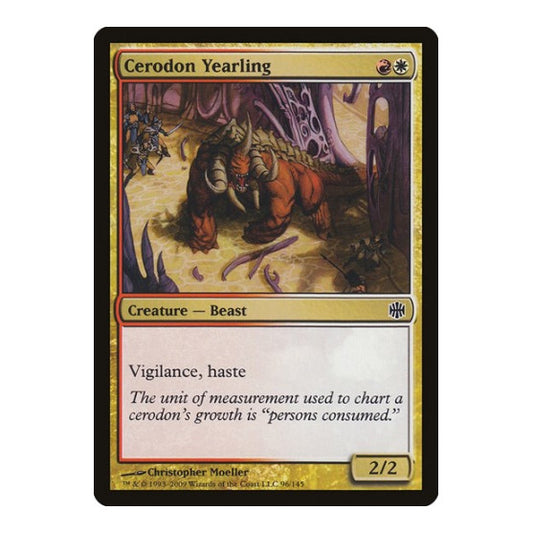 Cerodon Yearling (ARB) #96 Common (Lightly Played) Alara Reborn Magic: The Gathering: 2009