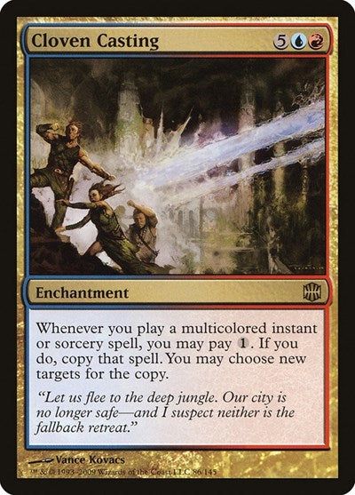 Cloven Casting (ARB) #86 Rare (Near Mint) Alara Reborn Magic: The Gathering: 2009