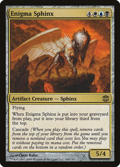 Enigma Sphinx (ARB) #106 Rare (Near Mint) Alara Reborn Magic: The Gathering: 2009