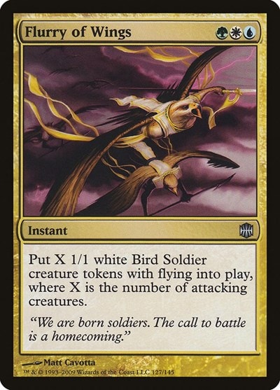 Flurry of Wings (ARB) #127 Uncommon (Near Mint) Alara Reborn Magic: The Gathering: 2009