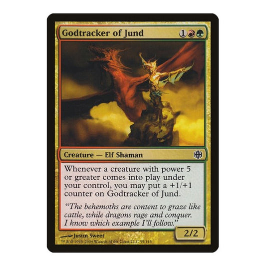 Godtracker of Jund (ARB) #55 Common (Lightly Played) Alara Reborn Magic: The Gathering: 2009