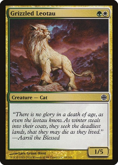 Grizzled Leotau (ARB) #69 Common Alara Reborn Magic: 2009