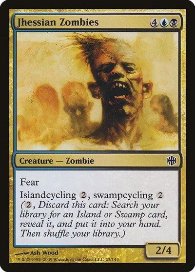 Jhessian Zombies (ARB) #22 Common (Lightly Played) Alara Reborn Magic: The Gathering: 2009