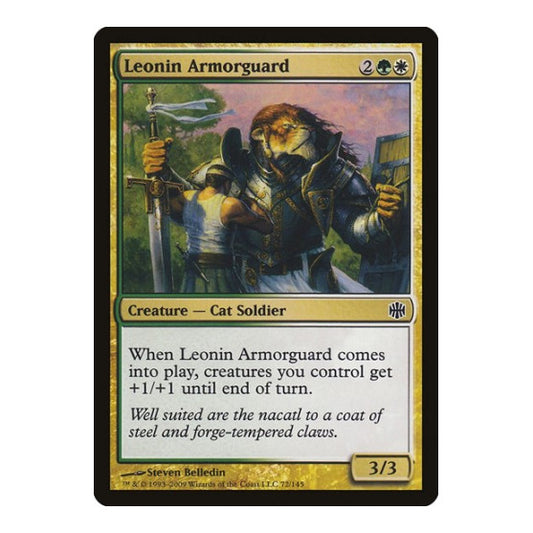 Leonin Armorguard (ARB) #72 Common Alara Reborn Magic: The Gathering: 2009