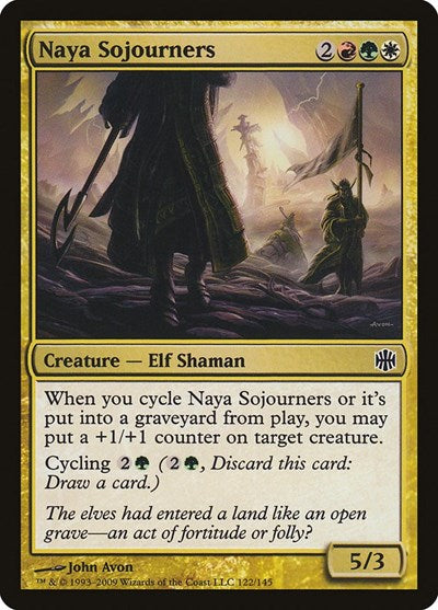 Naya Sojourners (ARB) #122 Common (Lightly Played) Alara Reborn Magic: 2009