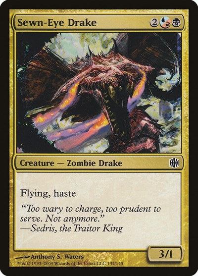 Sewn Eye Drake (ARB) #135 Common (Lightly Played) Alara Reborn Magic: The Gathering: 2009