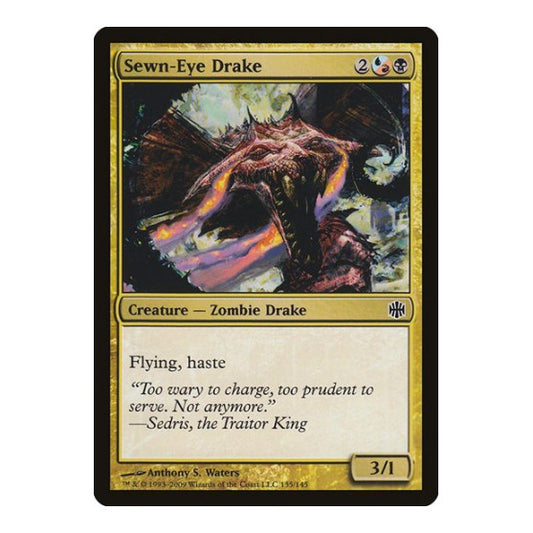 Sewn-Eye Drake (ARB) #135 Common (Lightly Played) Alara Reborn Magic: The Gathering: 2009