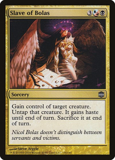 Slave of Bolas (ARB) #136 Uncommon (Lightly Played) Alara Reborn Magic: The Gathering: 2009