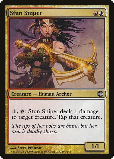 Stun Sniper (ARB) #100 Uncommon (Moderately Played) Alara Reborn Magic: The Gathering: 2009