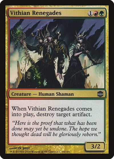 Vithian Renegades (ARB) #64 Uncommon Alara Reborn Magic: The Gathering: 2009