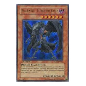 Blackwing Elphin the Raven (RGBT) #RGBT-EN013 Ultra Rare (1st Edition Lightly Played) Raging Battle YuGiOh: 2009