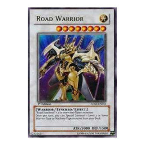 Road Warrior (5DS2) #5DS2-EN041 Ultra Rare (1st Edition Damaged) 5D's Starter Deck 2009 YuGiOh: 2009