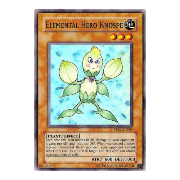 Elemental Hero Knospe (PP02) #PP02-EN005 Super Rare (Unlimited Near Mint) Premium Pack 2 YuGiOh: 2008