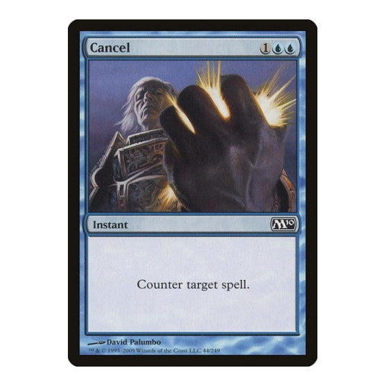 Cancel (M10) #44 Common (Damaged) Magic 2010 (M10) Magic: The Gathering: 2009