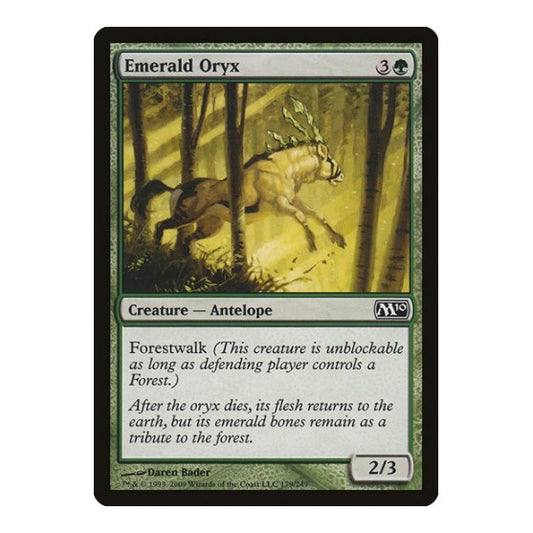 Emerald Oryx (M10) #179 Common (Lightly Played) Magic 2010 (M10) Magic: The Gathering: 2009