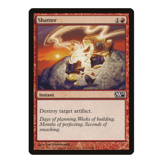 Shatter (M10) #155 Common (Lightly Played) Magic 2010 (M10) Magic: The Gathering: 2009