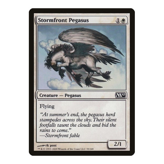 Stormfront Pegasus (M10) #35 Common (Lightly Played) Magic 2010 (M10) Magic: The Gathering: 2009