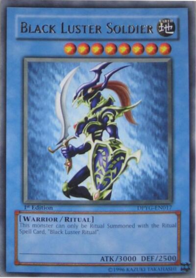 Black Luster Soldier (DPYG) #DPYG-EN017 Rare (1st Edition Near Mint) Duelist Pack: Yugi YuGiOh: 2009