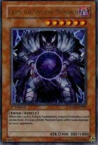 Caius the Shadow Monarch (SDDE) #SDDE-EN001 Ultra Rare Structure Deck: The Dark Emperor YuGiOh: 2008