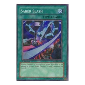 Saber Slash (ANPR) #ANPR-EN058 Super Rare (1st Edition Damaged) Ancient Prophecy YuGiOh: 2009