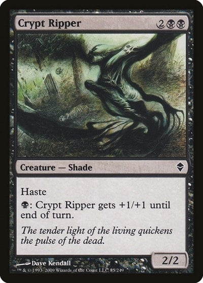 Crypt Ripper (ZEN) #85 Common (Moderately Played) Zendikar Magic: The Gathering: 2009
