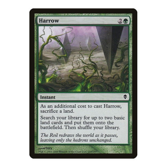 Harrow (ZEN) #165 Common (Lightly Played) Zendikar Magic: The Gathering: 2009