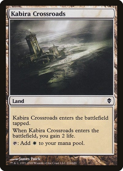Kabira Crossroads (ZEN) #216 Common (Moderately Played) Zendikar Magic: The Gathering: 2009