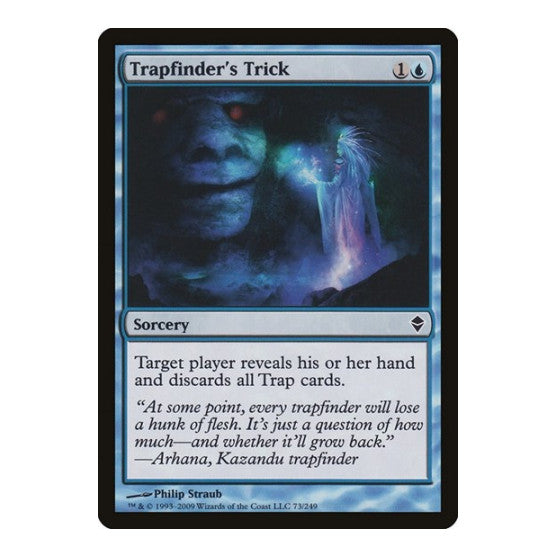 Trapfinders Trick (ZEN) #73 Common (Lightly Played) Zendikar Magic: The Gathering: 2009