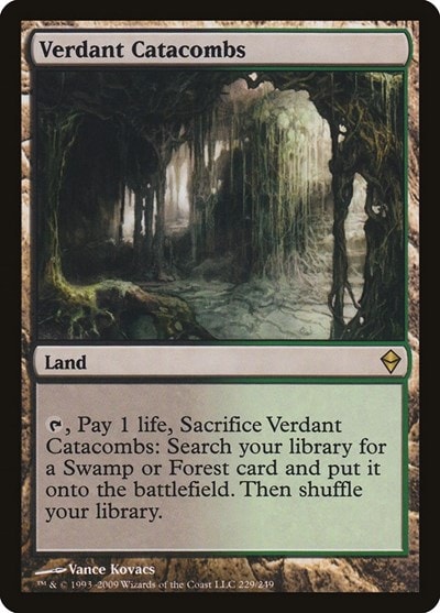 Verdant Catacombs (ZEN) #229 Rare (Lightly Played) Zendikar Magic: The Gathering: 2009
