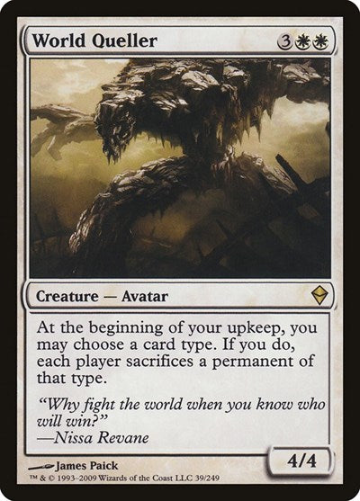World Queller (ZEN) #39 Rare (Near Mint) Zendikar Magic: The Gathering: 2009
